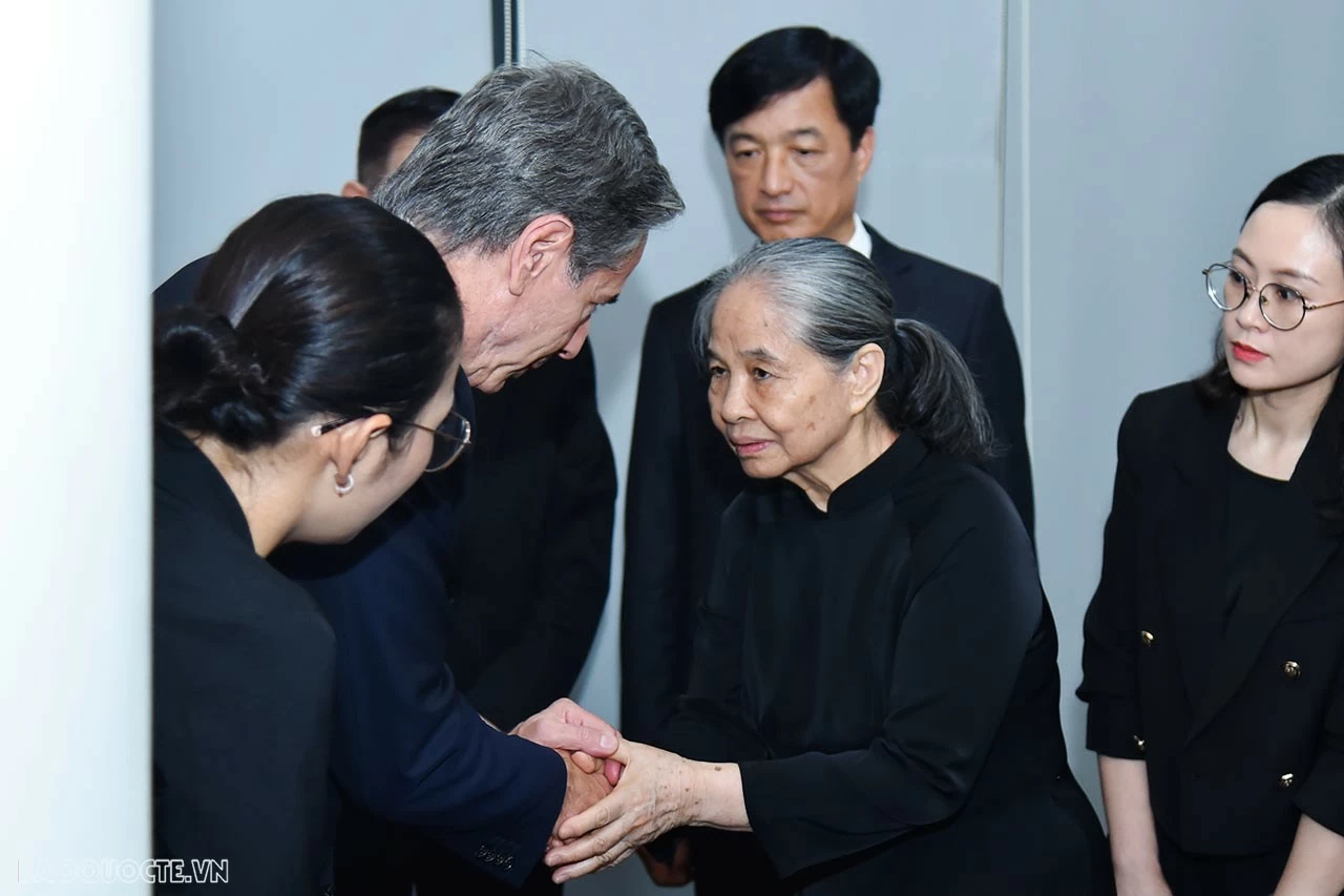 US Secretary of State Blinken offers condolences to family of Party General Secretary Nguyen Phu Trong
