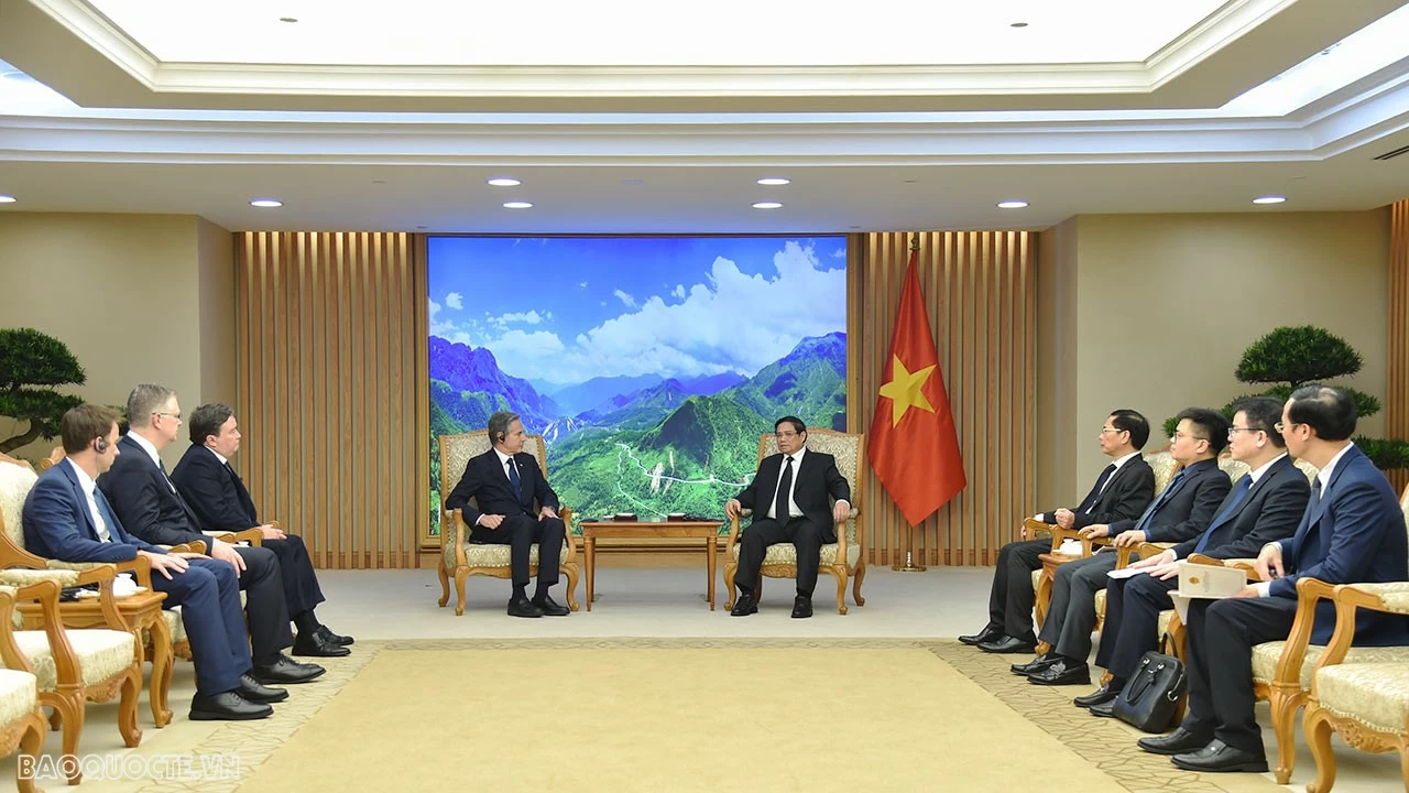 Ngoại trưởng Antony Blinken: Tổng Bí thư Nguyễn Phú Trọng đi đầu trong vun đắp quan hệ Việt Nam-Hoa Kỳ