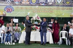 Sôi động Giải bóng đá cộng đồng người Việt Nam tại Nga 2024