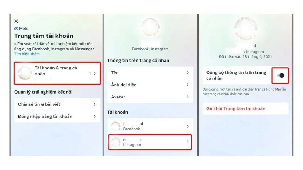 Liên kết Instagram với Facebook siêu nhanh và hiệu quả