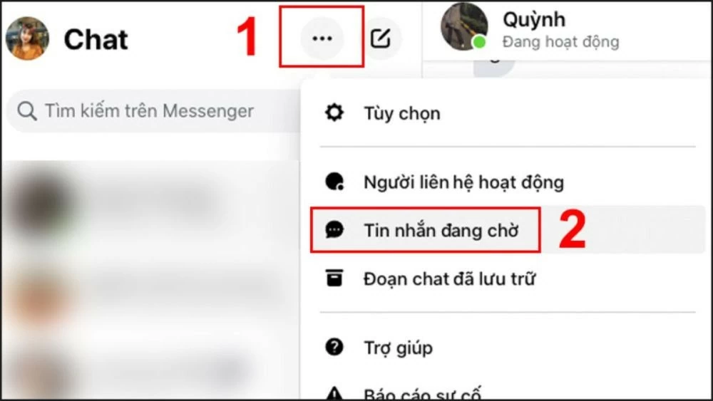 Dễ dàng xem tin nhắn ẩn trên Messenger của điện thoại và máy tính