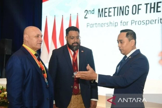Phó Chủ tịch BKSAP Putu Supadma Rudana tại cuộc họp Đối tác Nghị viện Indonesia-Thái Bình Dương (IPPP) lần thứ 2 tại Jakarta vào ngày 25-26/7. (Nguồn: Antarra News)