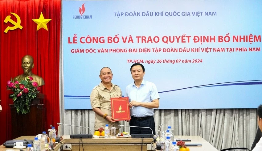 PetroVietnam bổ nhiệm Giám đốc Văn phòng đại diện phía Nam