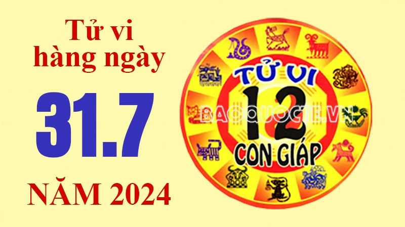 Tử vi hôm nay, xem tử vi 12 con giáp hôm nay ngày 31/7/2024: Tuổi Mùi công việc có bước tiến