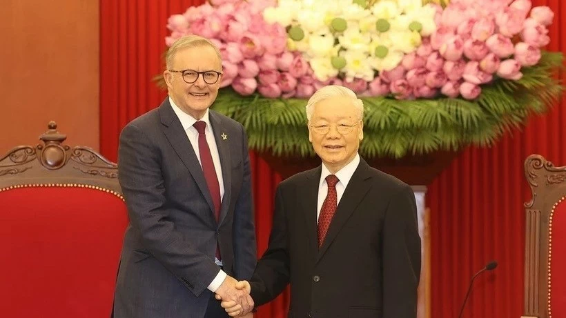 Australia lauds Vietnamese Party General Secretary Nguyen Phu Trong’s role in bilateral ties