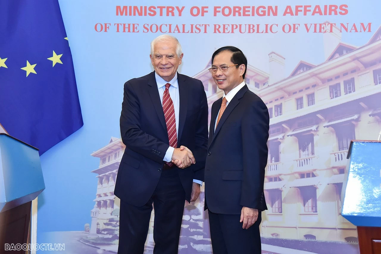Bộ trưởng Ngoại giao Bùi Thanh Sơn đề nghị Liên minh châu Âu tiếp tục duy trì ODA cho Việt Nam