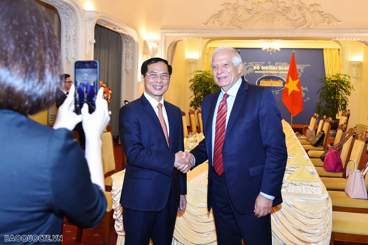 EC Vice President Josep Borrell Fontelles talks about potential to deepen EU- Vietnam ties