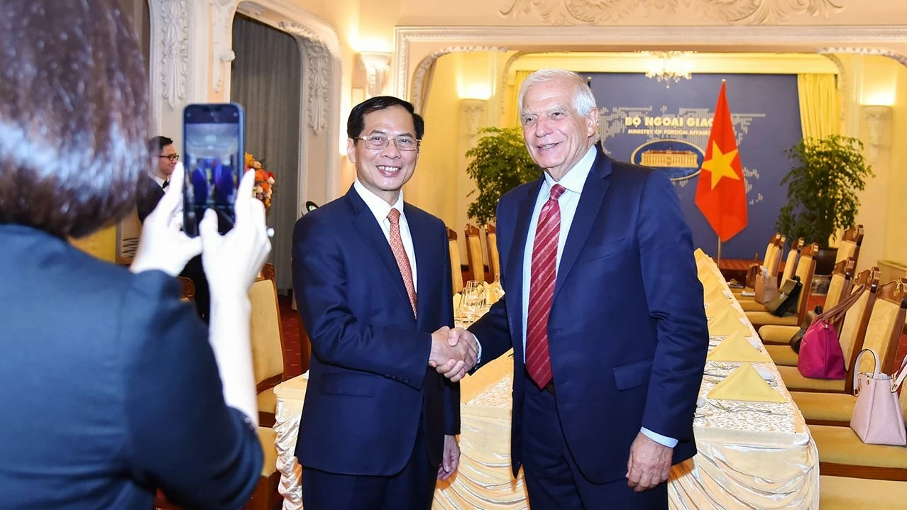 EC Vice President Josep Borrell Fontelles talks about potential to deepen EU- Vietnam ties