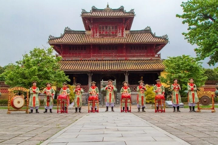 Nhã nhạc cung đình (Court music) (Photo: The Citadel of Hue Conservation Center)