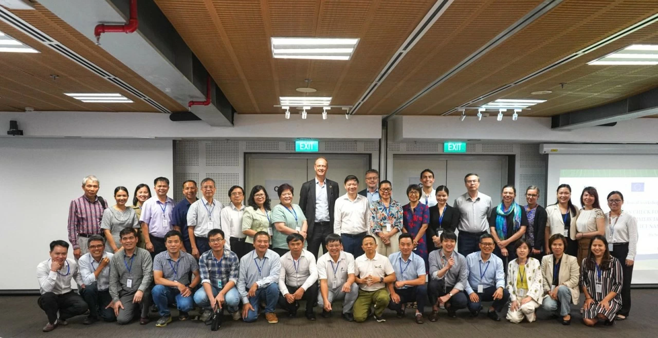 Hội thảo r&agrave; so&aacute;t mức độ sẵn s&agrave;ng thực hiện quy định về chống ph&aacute; rừng của Li&ecirc;n minh ch&acirc;u &Acirc;u (gọi tắt l&agrave; EUDR) cho ng&agrave;nh c&agrave; ph&ecirc; v&agrave; gỗ ở Việt Nam, ng&agrave;y 30/7/2024. (Nguồn: UNDP)