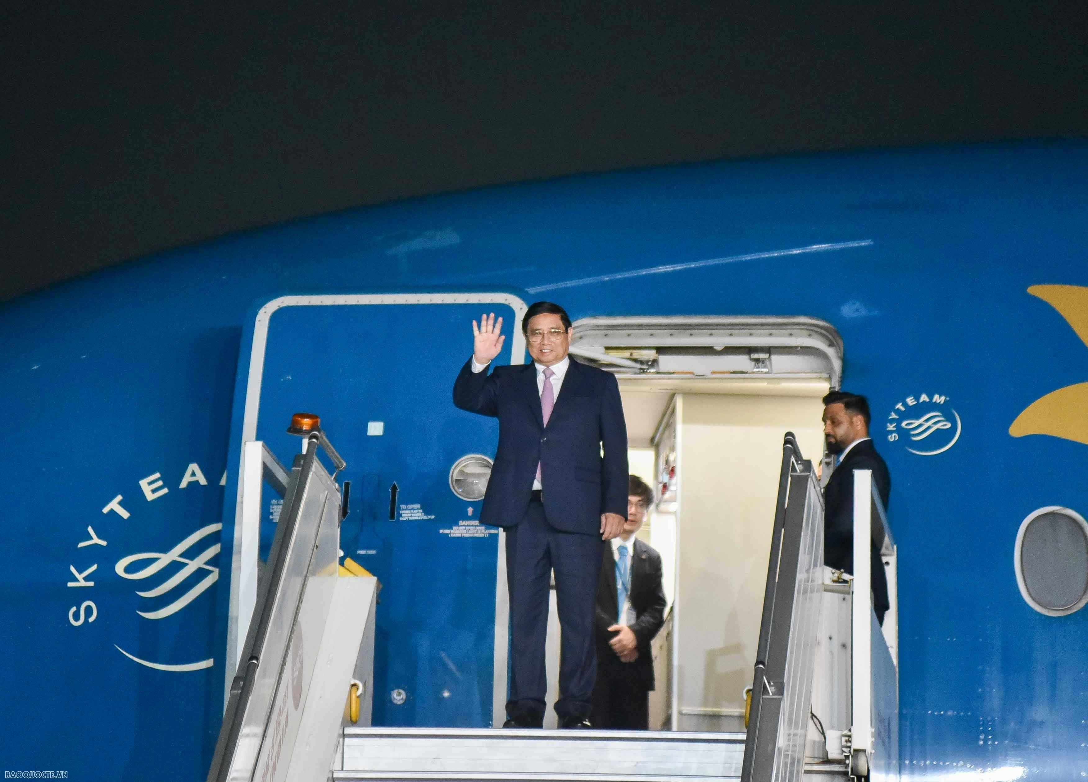 PM Pham Minh Chinh arrives in New Delhi, beginning State visit