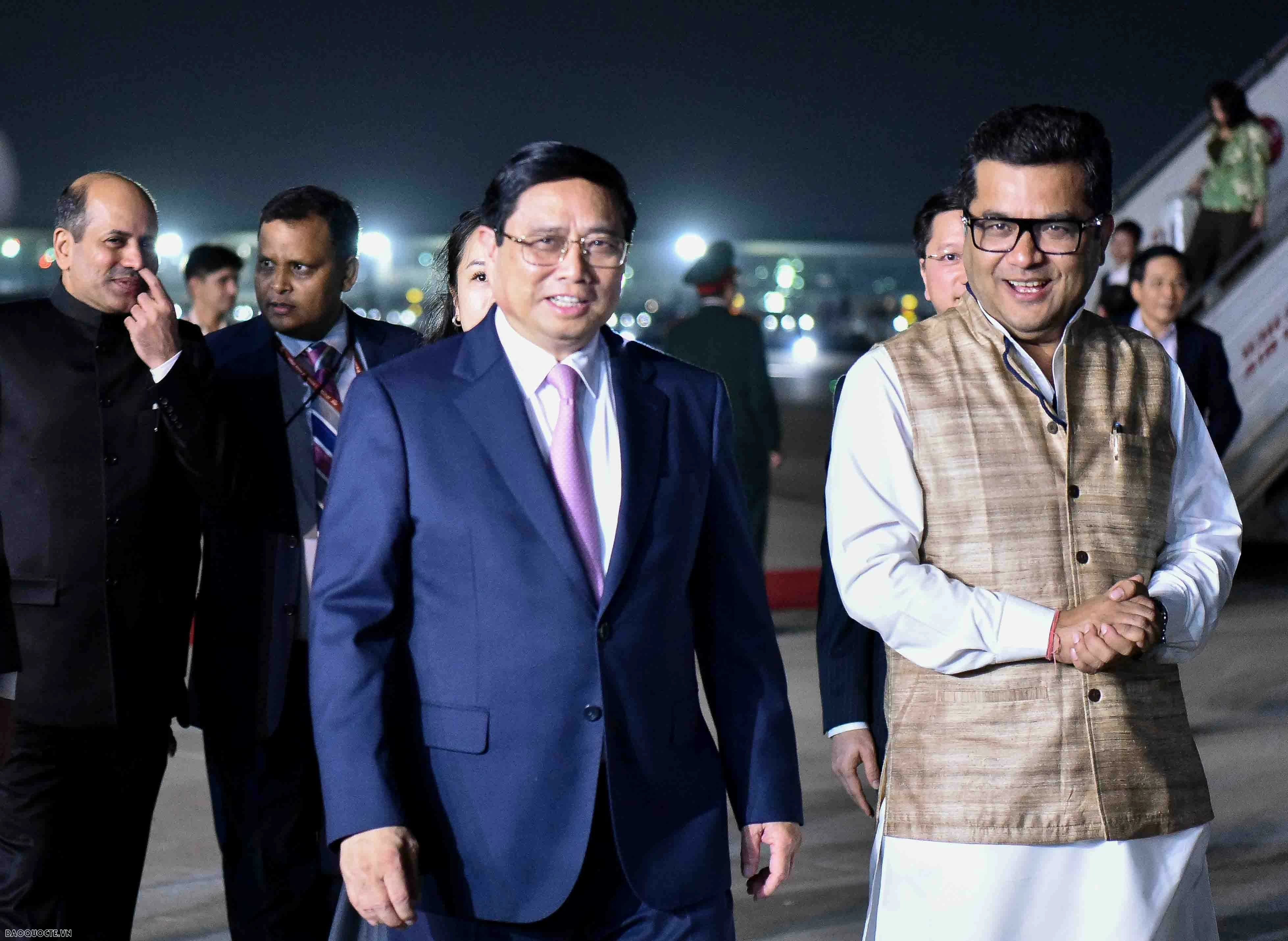 PM Pham Minh Chinh arrives in New Delhi, beginning State visit