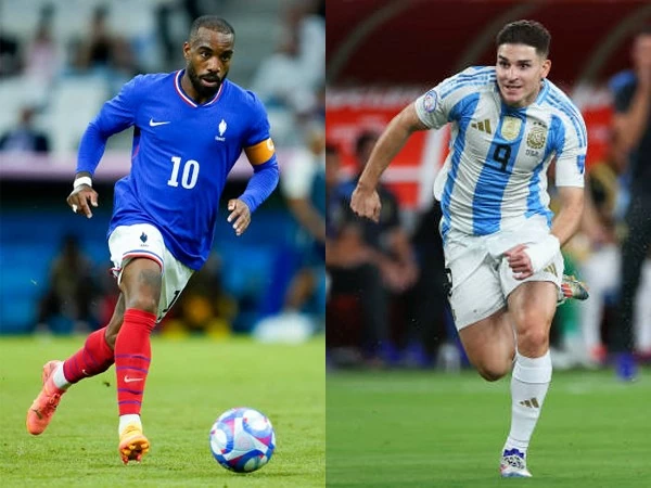 Pháp và Argentina gặp nhau ở tứ kết bóng đá nam Olympic 2024.