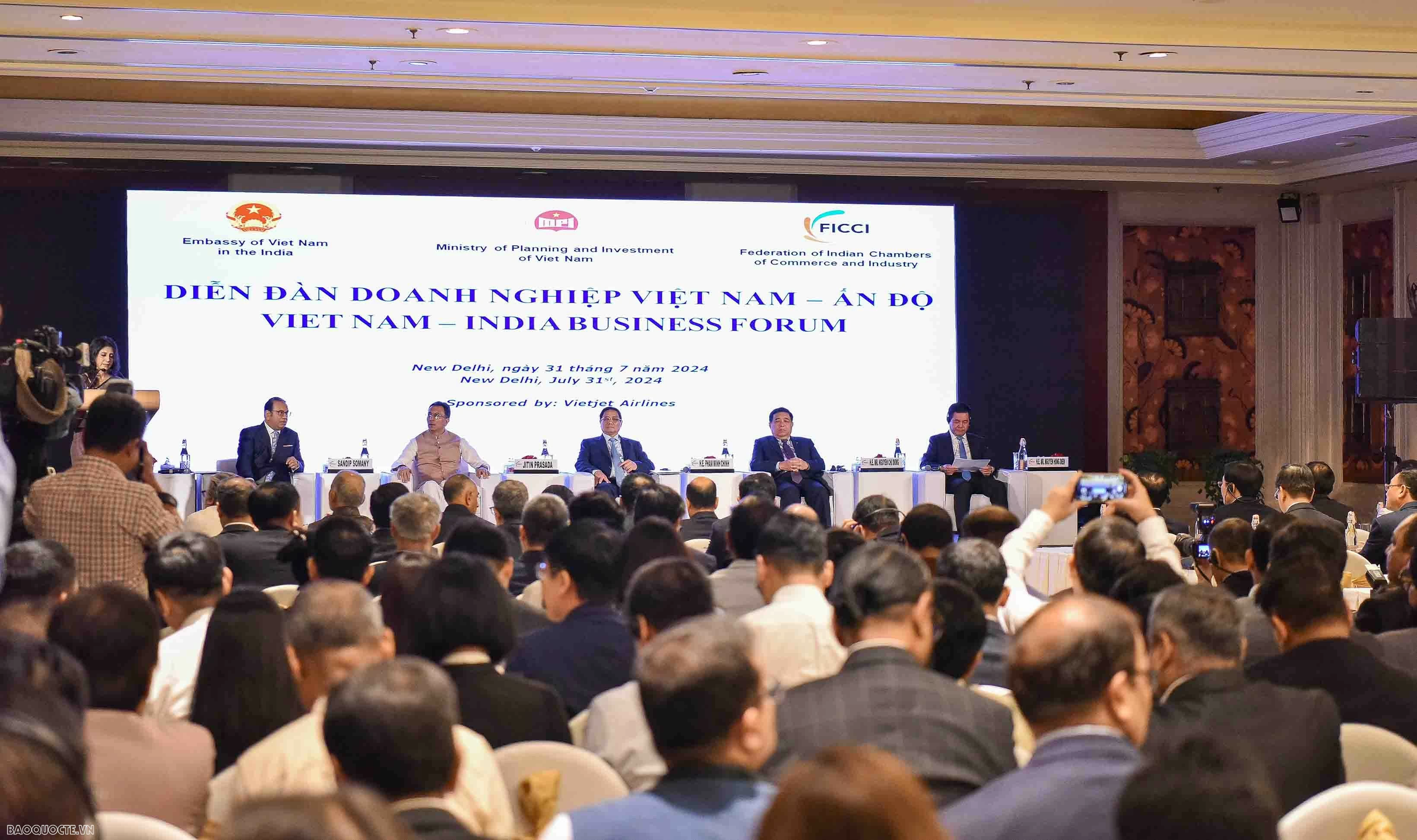 Việt Nam-Ấn Độ: Hướng đến mục tiêu thương mại song phương đạt 20 tỷ USD