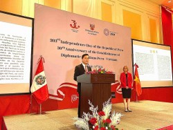 Việt Nam luôn ghi nhớ và trân trọng tình cảm quý báu của nhân dân Peru