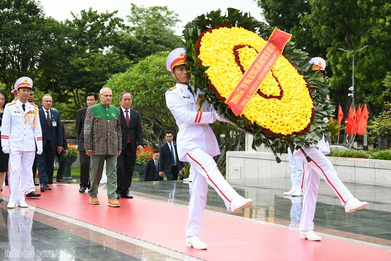 Chủ tịch nước Tô Lâm chủ trì lễ đón chính thức Tổng thống Timor-Leste Jose Ramos-Horta