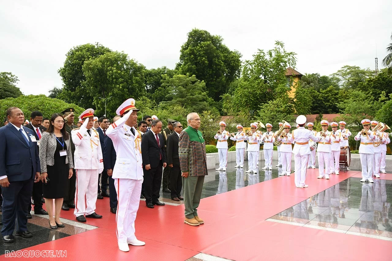 Chủ tịch nước Tô Lâm chủ trì lễ đón chính thức Tổng thống Timor-Leste Jose Ramos-Horta