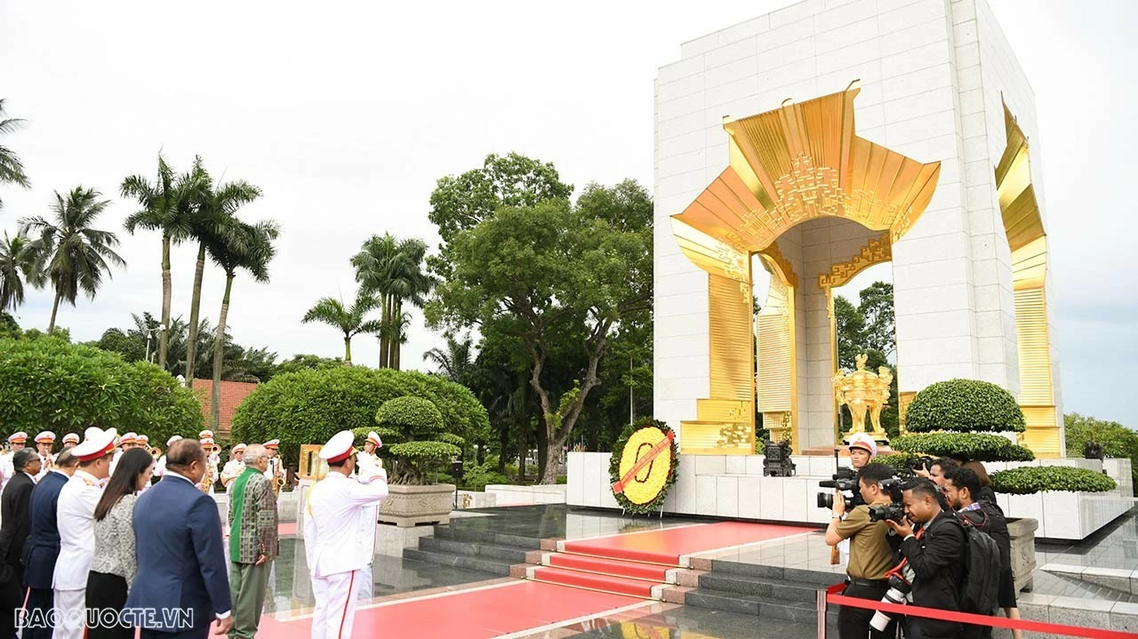 President To Lam hosts welcome ceremony for Timor-Leste President José Ramos-Horta