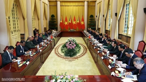 Vietnam, Timor-Leste Presidents hold talks to promote all-round cooperation