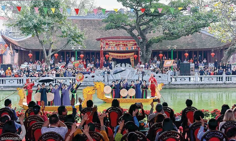 Dân ca quan họ Bắc Ninh được UNESCO công nhận là Di sản văn hóa phi vật thể đại diện của nhân loại.