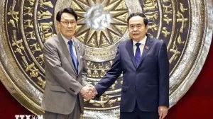 NA Chairman Tran Thanh Man hosts member of Japan’s House of Representatives