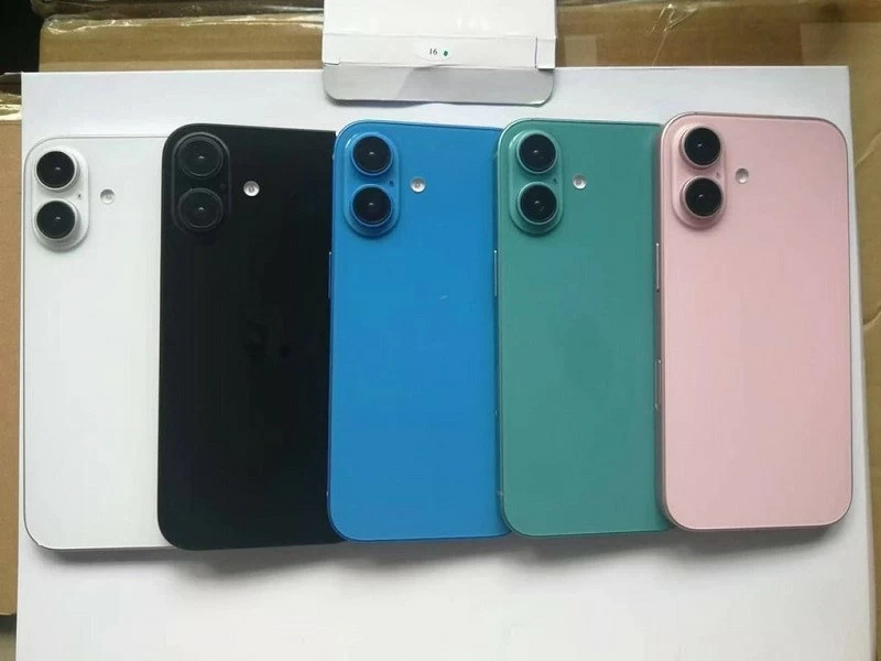 5 tùy chọn màu sắc của iPhone 16