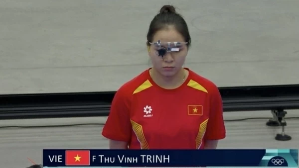 Paris Olympics: Vietnamese shooter Trinh Thu Vinh punches ticket to 25m pistol women's final