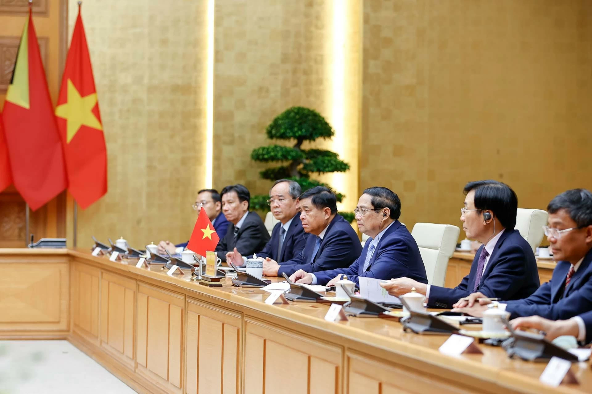 Timor-Leste cam kết tạo thuận lợi cho các doanh nghiệp Việt Na Timor-Leste cam kết tạo thuận lợi cho các doanh nghiệp Việt Na