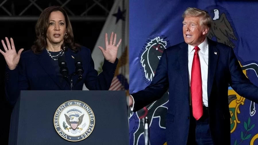 Bầu cử Mỹ 2024: Ông Donald Trump thông báo về cuộc đối đầu trực diện với bà Kamala Harris