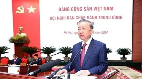 Party Central Committee elects Politburo member and President To Lam as Party General Secretary