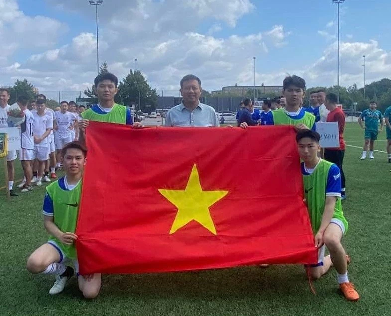 Tưng bừng giải bóng đá người Việt tại Thụy Điển năm 2024