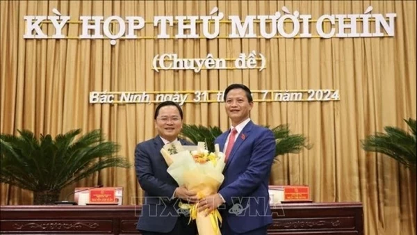 Bac Ninh’s new Chairman of  People's Committee and new Chairman of People's Council