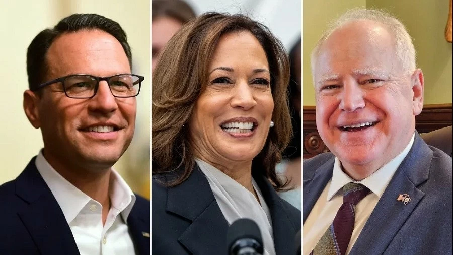 Bầu cử Mỹ 2024: Danh sách phó tướng' tiềm năng của bà Kamala Harris