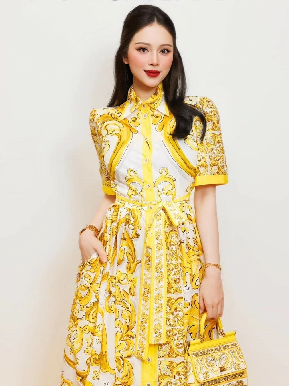 Dự sự kiện thời trang Italy, Linh Rin tỏa sáng cùng dàn người đẹp