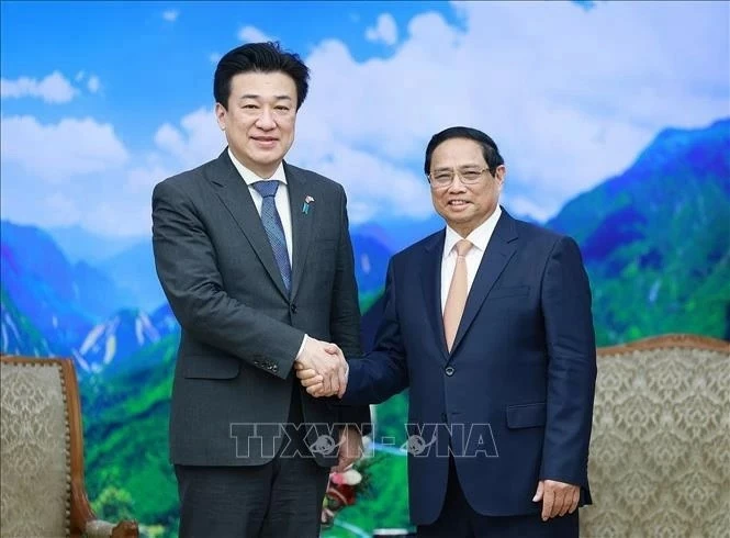 Prime Minister Pham Minh Chinh receives Japanese Defence Minister