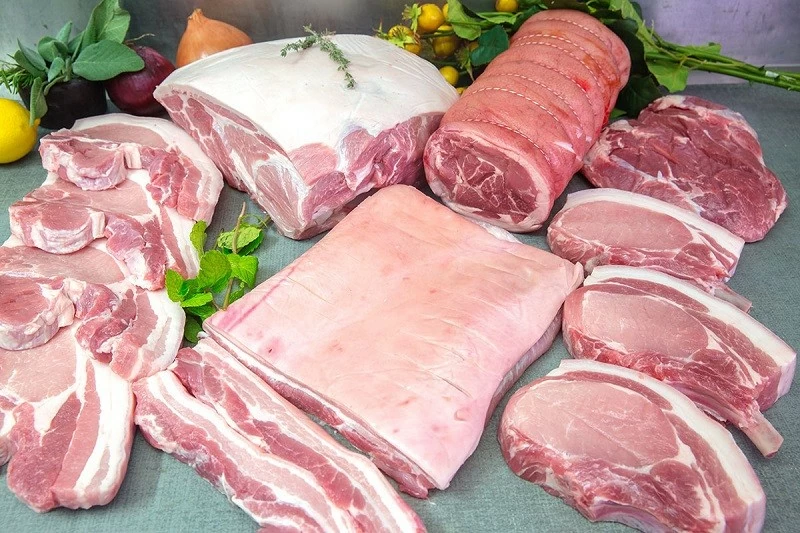 Giá heo hơi hôm nay 7/8: Biên độ dao động bắt đầu lớn từ 1.000-2.000 đồng; dự báo sản lượng thịt heo Mỹ tăng 3,1%