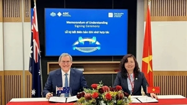 Vietnam, Australia sign MOU for securities industry partnership