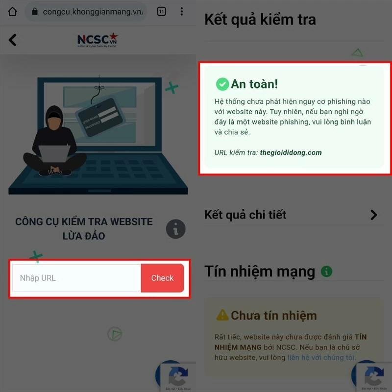 Hai cách kiểm tra trang web lừa đảo uy tín nhất hiện nay