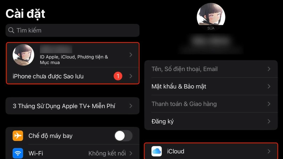 Tắt đồng bộ iCloud trên nhiều iPhone để bảo mật thông tin