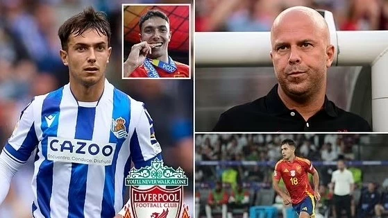 Sociedad mở toang cửa cho Zubimendi đến Liverpool