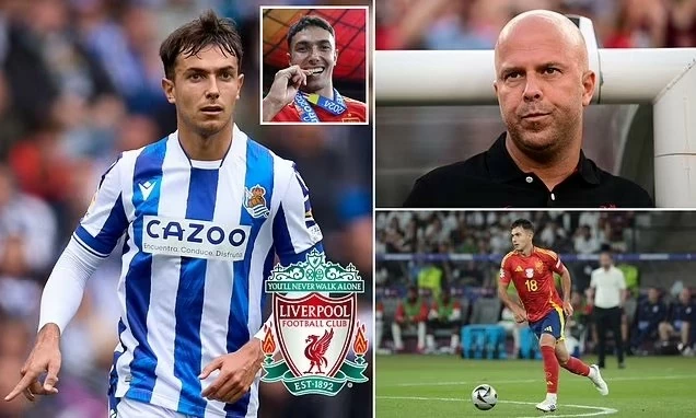 HLV Slot nhắm Zubimendi làm tân binh đầu tiên ở Liverpool HLV Slot nhắm Zubimendi làm tân binh đầu tiên ở Liverpool