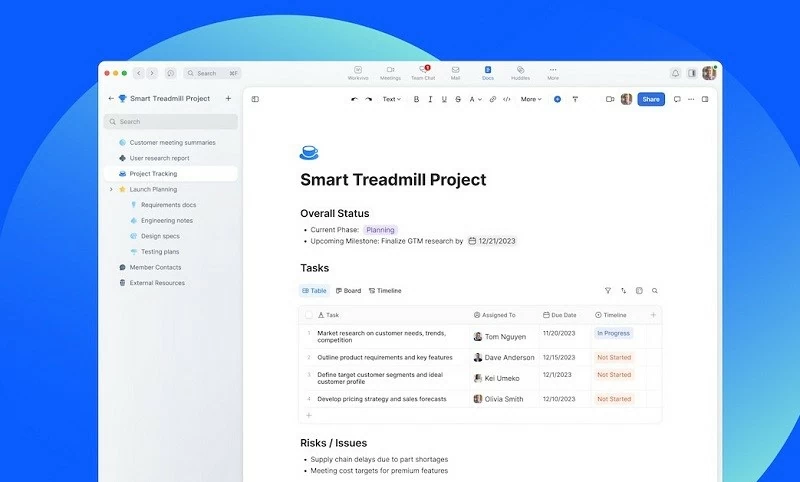 Zoom Docs sẽ cạnh tranh trực tiếp với Google Docs Zoom Docs sẽ cạnh tranh trực tiếp với Google Docs