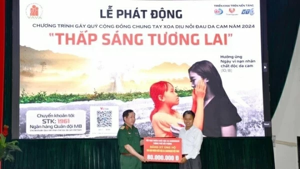 Joint efforts to ease pain of AO/dioxin victims: Vietnam Association for Victims of Agent Orange