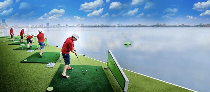 Học viện Gôn Jack Nicklaus tại Khách sạn Thắng Lợi là cơ sở đào tạo đầu tiên triển khai giáo trình và chiến lược đào tạo mới.