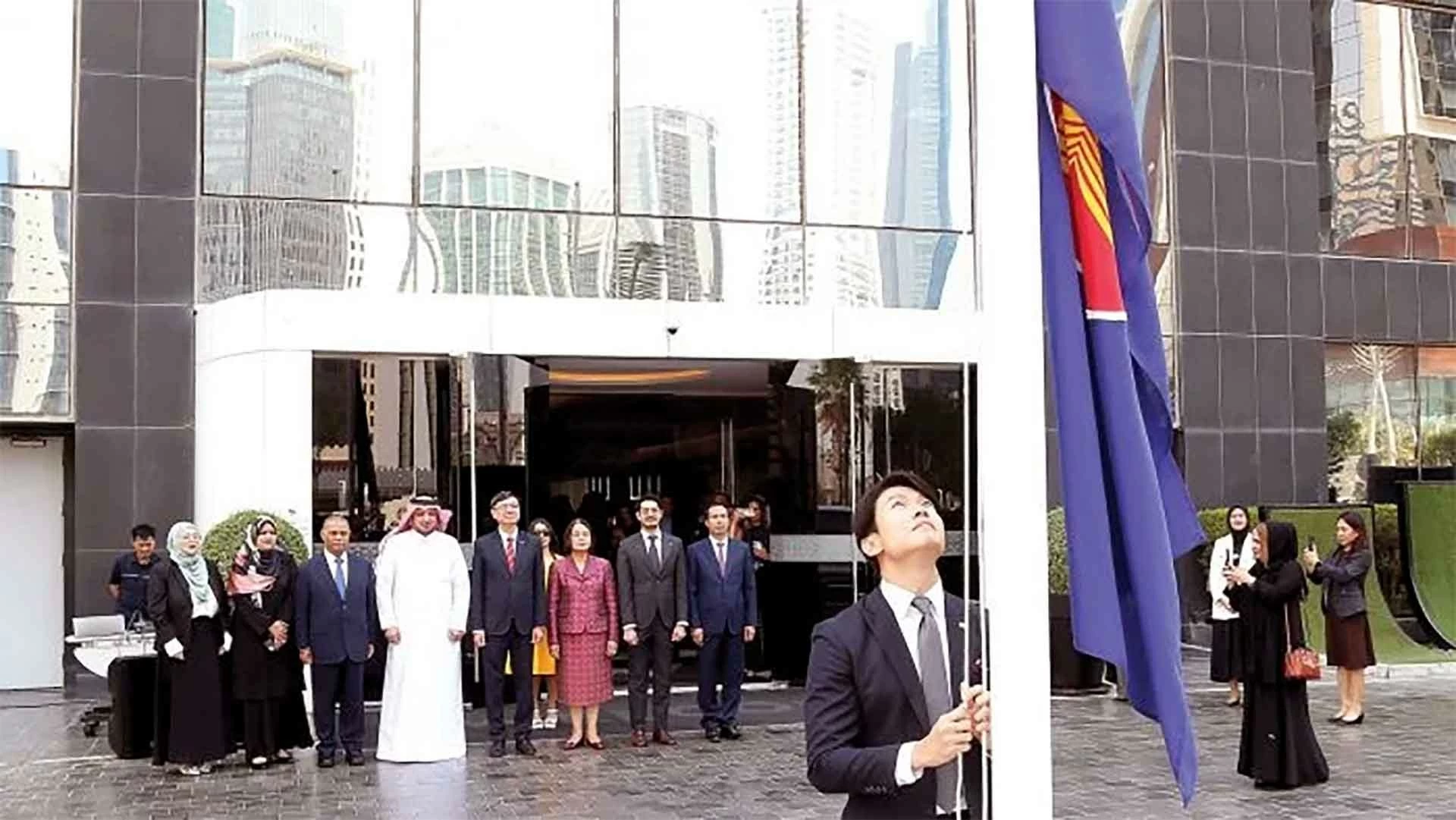 Ủy ban ASEAN tại Doha tổ chức cuộc họp lần thứ 70 nhân kỷ niệm 57 năm Ngày ASEAN