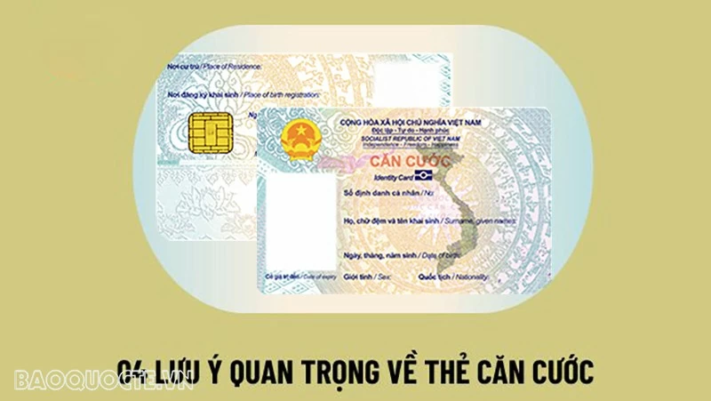 Những lưu ý quan trọng về thẻ căn cước người dân cần biết