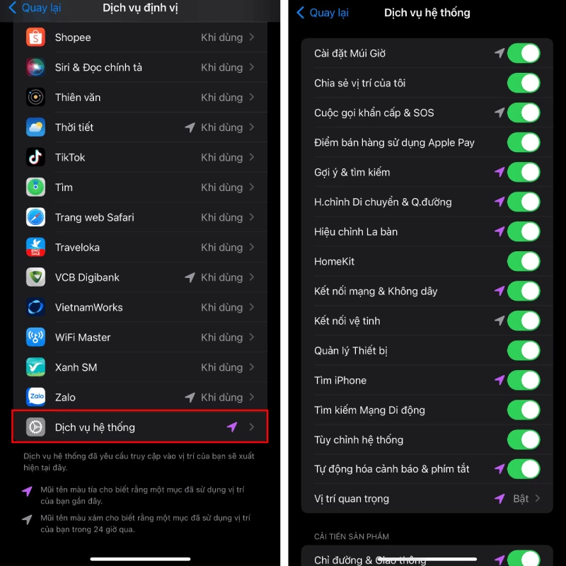 Quản lý vị trí trên iPhone giúp bảo vệ quyền riêng tư cực dễ Quản lý vị trí trên iPhone giúp bảo vệ quyền riêng tư cực dễ