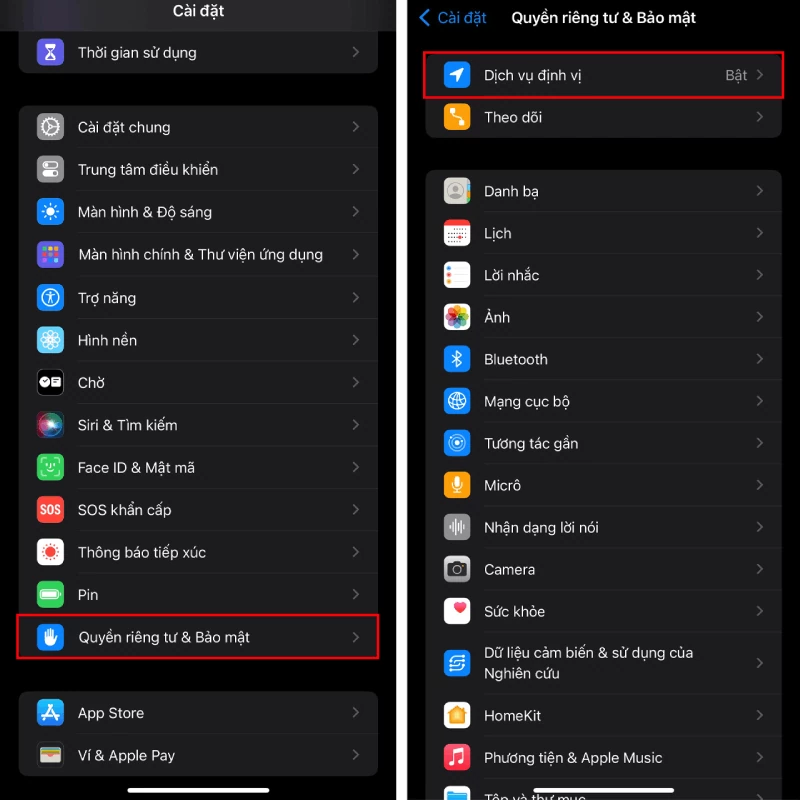 Quản lý vị trí trên iPhone giúp bảo vệ quyền riêng tư cực dễ