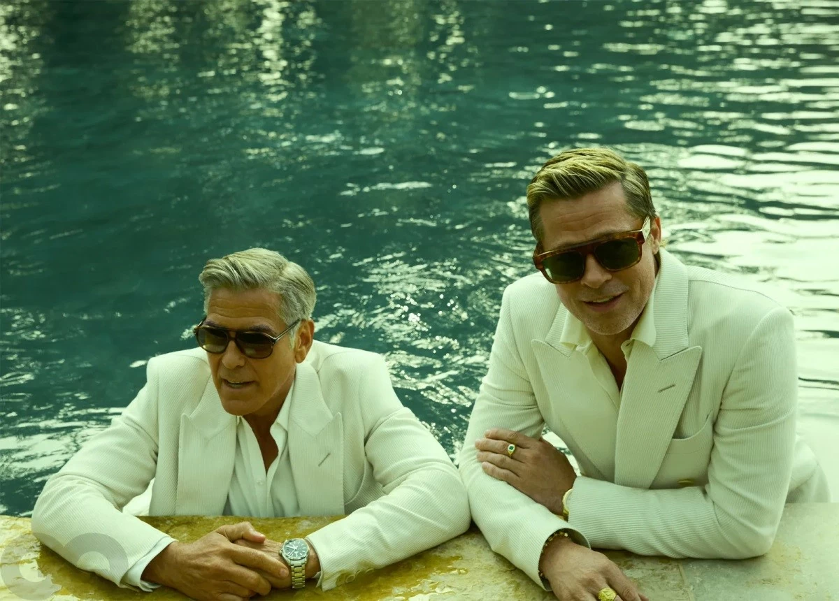 Brad Pitt và George Clooney