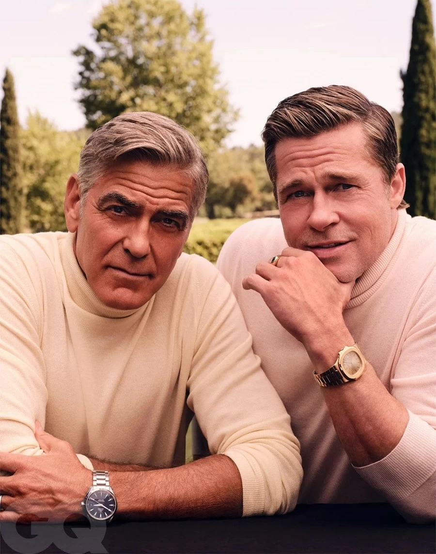 Brad Pitt và George Clooney